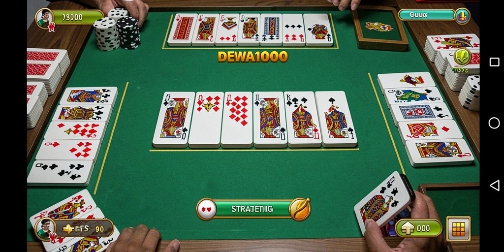Tampilan gameplay seru di DEWA1000 dengan efek grafis menarik.