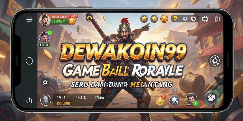 Tampilan gameplay DEWAKOIN99 dengan aksi pertempuran seru.